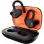 Skullcandy Push Active True Wireless In-Ear Bluetooth Earbud, Use with iPhone and Android with Charging Case and Mic, Great for Gym, Sports, and Gaming, IP55 Water and Dust Resistant - Orange/Black