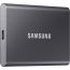 هارد SSD خارجي سامسونج، 1 تيرا، رمادي - MU-PC1T0T