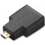 Ugreen Micro HDMI to HDMI Adapter, Black - 20106