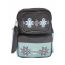 Gharibo Bags One Hand School Backpack With Pencil Case for Girls, Stars Pattern - Grey and Light Blue