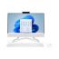 كمبيوتر اتش بي 200 G4، معالج انتل كور i3-10110U، شاشة FHD مقاس 21.5 بوصة، هارد HDD سعة 1 تيرا، رام 4 جيجا، كارت شاشة انتل UHD، دوس- ابيض