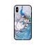 Beautiful Peafowl and Flowers Printed Back Cover for Apple iPhone X