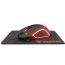 GAMDIAS Zeus E3 Wired Gaming Mouse with Mouse Pad- Black