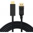 1.8m Display Port Display Port Male DP-HDMI Male Adapter Converter Cable for PC Laptop HD Projector