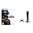 Sony PlayStation 5, 1 Wireless Controller, White - CFI-1016A01 MEE, with Grid Legends for PlayStation 5