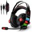 Kotion Each Y1 RGB Lights Gaming Over-Ear Headphone with 3.5mm 4 Pole Jack and USB for LED Light