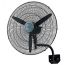 Castle Wall Fan, 30 Inch, Black - FAW5030N