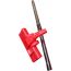 Brush and Stainless Steel Pipe for Panasonic, National and Hitachi Vacuum Cleaners - Red and Silver
