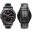 Soft Leather Band with Black Buckle for Samsung Galaxy Watch 3 45mm - Denim Black