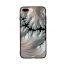 White Design Art Printed Back Cover for Apple iPhone 8 Plus