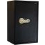 Safety Tech Fingerprint Safe Box, 75 Liters, Black and Gold - GN75 SFT