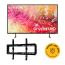 Samsung 50 Inch 4K UHD Smart LED TV with Built-in Receiver - 50DU7000, with ETI TV Wall Mount, 26:55 Inch, Black - TX40  (Installation Service Included)