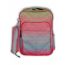 Gharibo Bags School Backpack With Pencil Case For Girls, Color Gradation Pattern - Pink and Green