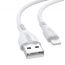 كابل USB الى لايتنينج بي زد اكس، طوله 1 متر، ابيض - KX 3341