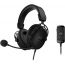 HyperX Cloud Alpha S - PC Gaming Headset, 7.1 Surround Sound, Adjustable Bass, Dual Chamber Drivers, Chat Mixer, Breathable Leatherette, Memory Foam, and Noise Cancelling Microphone – Blackout