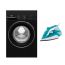 غسالة فول اتوماتيك بيكو، 10 كجم، انفرتر، اسود - B3WFU501040BCI، مع مكواة بخار، 2200 وات - SIM 3122 T