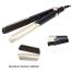 Kemei Hair Straightener, Gold - KM-327, with Gift Bag