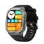 Kospet Tank M3 Smart Watch - Silver Case and Black Strap