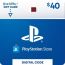 كارت ديجيتال PSN  سوني بلايستيشن 40 دولار - قطر