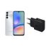 Samsung Galaxy A05s, 128GB, 6GB RAM, 4G LTE, Dual SIM - Silver, with Wall Charger Gift
