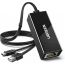محول مايكرو USB إلى RJ45 ايثرنت يوجرين، اسود - 30985