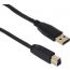 كابل كيندكس USB للطابعة، طوله 1.5 متر، اسود - 1888