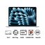 Apple MacBook Air 2025 M4 Chip with 10 Core CPU, 8 Core GPU, 256GB SSD, 16GB RAM, 13.6 Inch Liquid Retina IPS  Display, MacOS- Sky Blue