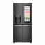 LG No Frost Refrigerator with Inverter Motor, 426 Liters, Black - GC-X22FTQKL