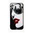 Savage Girl Reflection On Glass Art Printed Back Cover for Apple iPhone 8