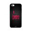 I Love Typography Printed Back Cover for Apple iPhone 5S