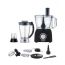 Arion Food Processor, 1400 Watt, Black - AR 1400W