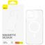 Baseus Magnetic Back Cover for Apple iPhone 14, Clear - P60157201203-00