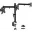 Huanuo Triple Arm Holder for 13 to 24 Inch Monitors, Black - HNCM3