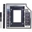 TISHRIC Aluminum Plastic Universal Optibay 2nd HDD Caddy 9.5mm SATA3.0 2.5