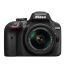 كاميرا نيكون ديجيتال SLR  D3400 ، 24.2 ميجابكسل، اسود، مع عدسة VR من 18 -55 ملم