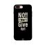 جراب ظهر بطبعة عبارة No I Won't Give Up لابل ايفون 8 بلس