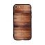 Embossed Wooden Pattern Printed Back Cover for Apple iPhone 7