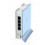 Mikrotik hAP lite TC Wireless Access Point, 4 Ports, White and Blue - RB941-2nD-TC