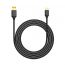كابل USB فئة C ريفرسونج، 1.8 متر، اسود - CT40