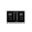 Arshia Digital Bread Toaster, 4 Slices, 1700 Watt - Silver