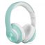 Wired and Wireless Over Ear Headphones, Blue - P68