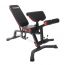 Entercise Adjustable Bench, 37kg, Black - MS6102