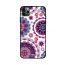 Round Floral Printed Back Cover for Apple iPhone 11 Pro