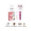 VGR Hair Remover, Wet and Dry, White and Pink - V-732