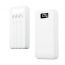 Matrix Power Bank, 20000 mAh, 5 Ports and 3 Cables, White -  N82