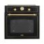Hans Built-in Gas Oven, with Grill, 60 Cm, 67 Liters, Black- OGO204.11