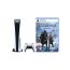 Sony PlayStation 5, 1TB SSD  with Wireless Controller and God Of War Ragnarok Arabic Edition- White