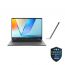 ASUS Vivobook 14 Flip TP3407SA-QL039W Laptop, Intel Ultra 7 256V, 512GB SSD, 16GB RAM, 14 Inch, WUXGA, OLED, 60Hz, Intel Arc Graphics, Windows 11 - Matte Grey with ASUS Pen 2.0 SA203H