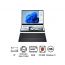Asus Zenbook DUO 2024 UX8406MA Laptop, Intel Core Ultra 7 155H, 1TB SSD, 16GB RAM, 14 Inch, 3K, OLED, 120Hz, Intel Arc Graphics, Windows 11 - Inkwell Grey with Sleeve