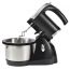 Raf Stand Mixer, 2 Liters, 1000 Watt, Black and Stainless Steel - R.6662